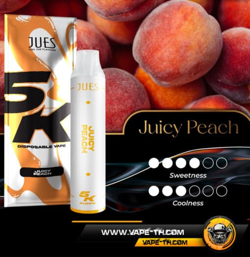 JUES 5000 PUFFS POD Juicy Peach