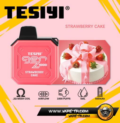 TESIYI GEN Z 1000 PUFFS Strawberry Cake