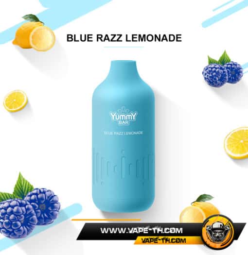 YUMMY BAR SC6000 PUFFS Blue Razz Lemonade