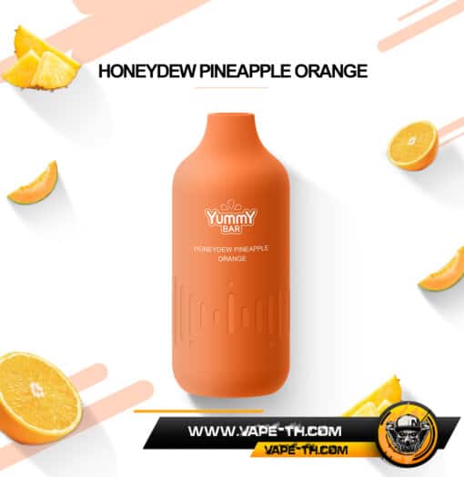YUMMY BAR SC6000 PUFFS Honeydew Pineapple Orange