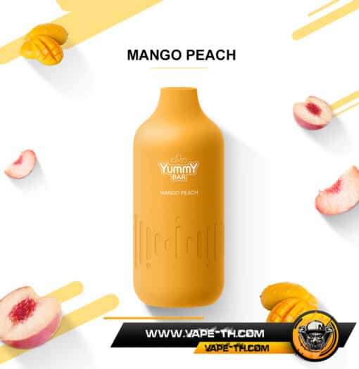 YUMMY BAR SC6000 PUFFS Mango Peach