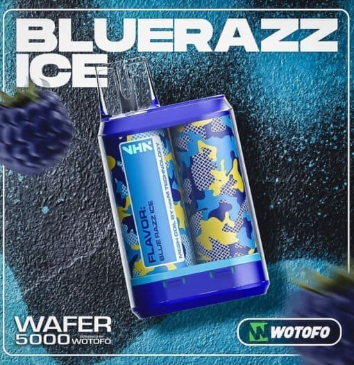 WOTOFO WAFER 5000 PUFFS BLUERAZZ ICE