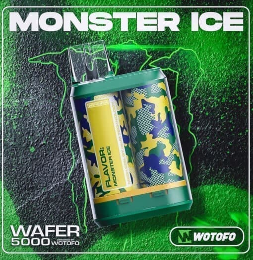 WOTOFO WAFER 5000 PUFFS MONSTER ICE