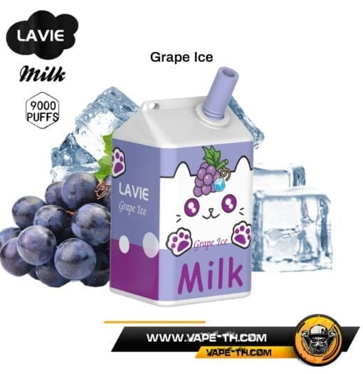 LAVIE MILK 9000 PLAVIE MILK 9000 PUFFS Grape IceUFFS