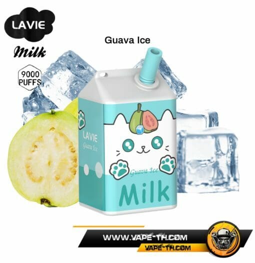 LAVIE MILK 9000 PUFFS Guava Ice