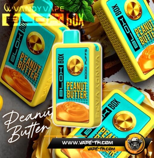 VANDY VAPE BLOX BOX 8000 PUFFS Peanut Butter