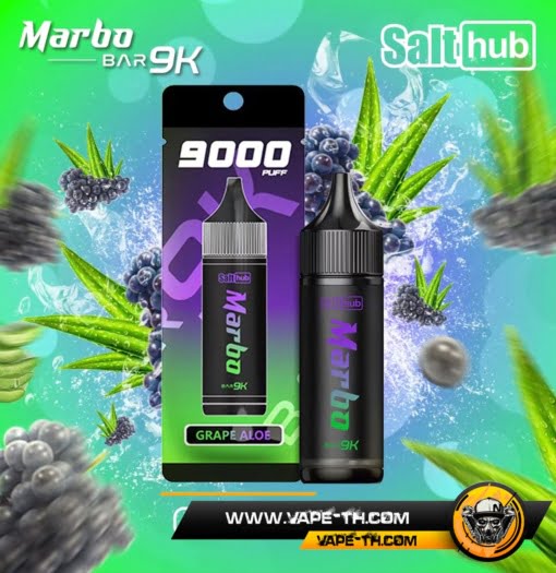 Marbo Bar 9000 Puffs Disposable Pod Grape Aloe