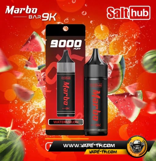 รสชาติMarbo Bar 9000Puffs Watermelon